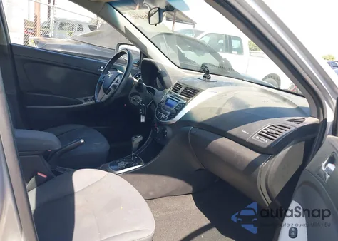 2014 Hyundai Accent Se z USA, uszkodzony, nr VIN KMHCU5AE1EU141986